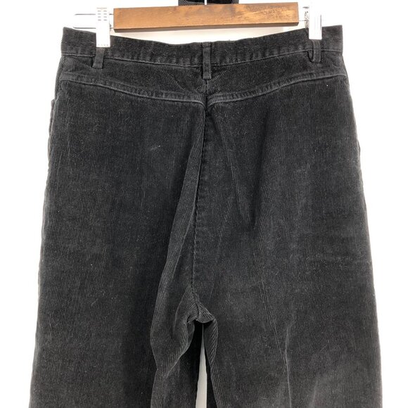 Style & Co Corduroy Petite Women's High-Rise 100% Cotton Black Pants size P8 - Picture 9 of 13